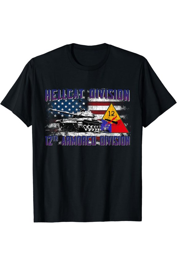 12th Armored Division Vintage T-Shirt