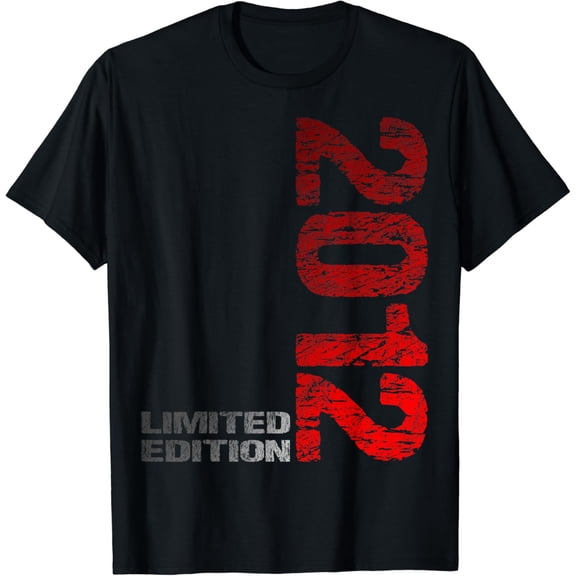 12th Birthday Decoration Boy 12yr 12 Year Old Birthday T-Shirt mens t shirt，black，women，funny，misfits，men，journey