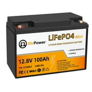 12v 100ah Lithium Lifepo4 Battery 12 Volt Group 24 for rv Solar System Home Storage trolling Motor