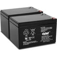 12v 10ah Battery Compatible with 2081-9274 Simplex Fire Panel Battery 2 ...