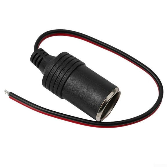 12v 13A 120W Female Car Charger cable Female Socket Plug Connector Adapter