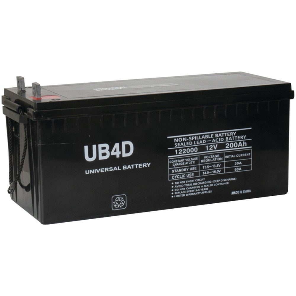 12v 200ah Solar Power Battery - Deep Cycle