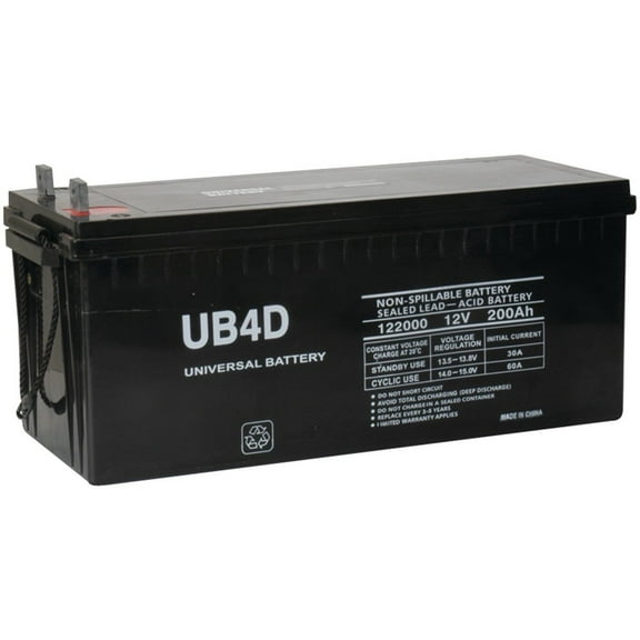 12v 200ah Solar Power Battery - Deep Cycle
