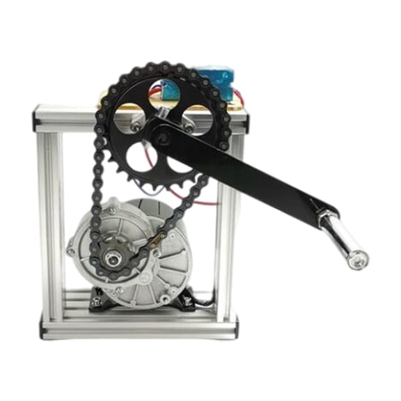 12v 24v Hand Pedal Generator DIY Fitness Gear Pedal Generator 100W Dynamic Fitness Scooter Road Treadmill Hydropower