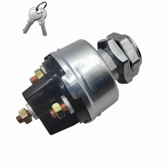 12v 4-Position Universal Ignition Key Switch Start Tractor Forklift Tuning Truck Agricultural Car Modified Acc/Off/IGN