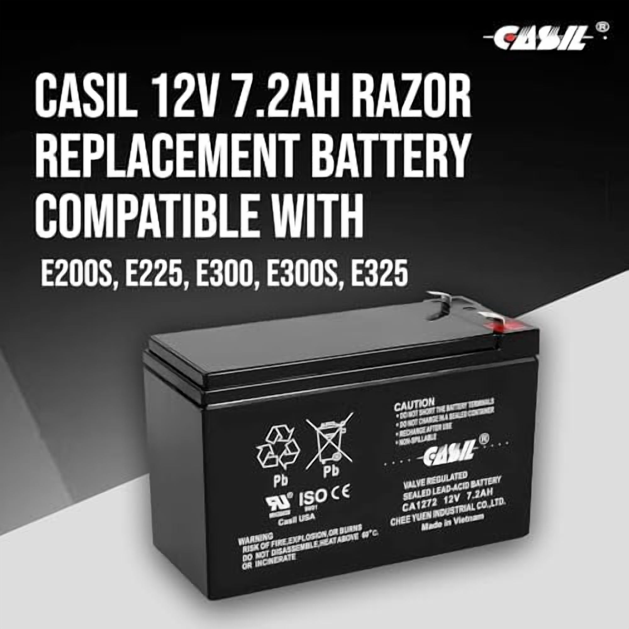 12v 7.2ah Rechargeable Battery - APC UPS Replacement Battery for ...