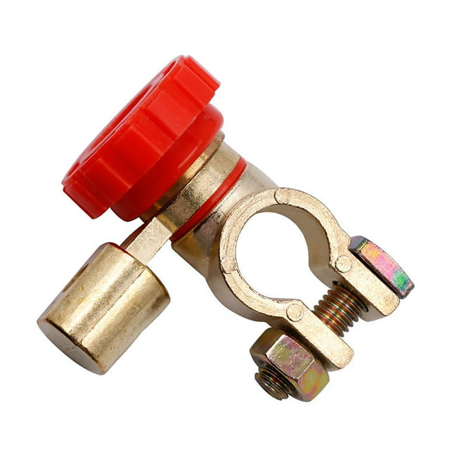 12v Battery Quick Disconnect Switch Anti Leakage Universal Battery Terminal Link Power Cutoff