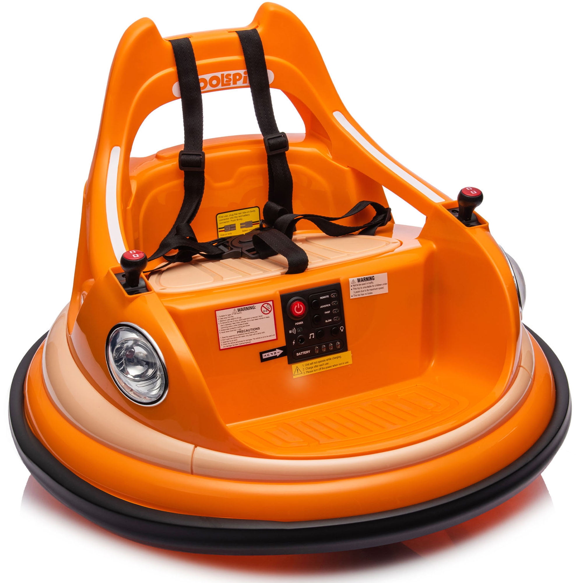 12v Bumper Car Ride On, Bumper Car For Toddlers 1.55 with Remote