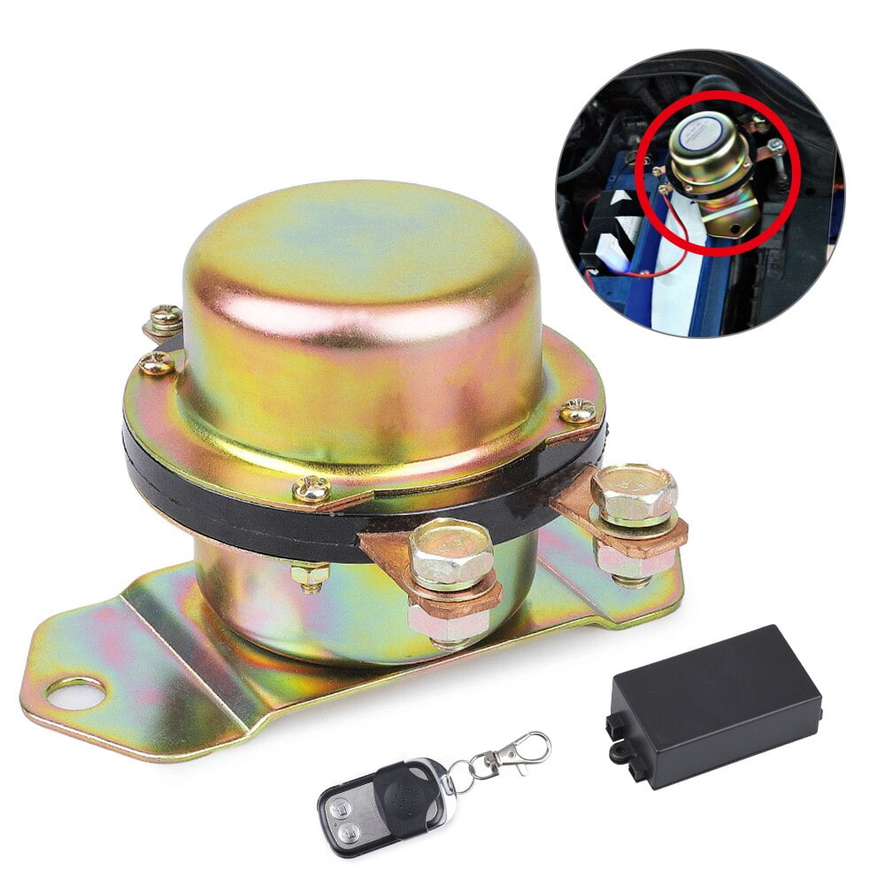 12v Cut Off SwitchVehicle Wireless Remote Control Car Battery Master Switches Power Electromagnetic Disconnect