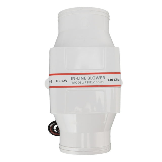 12v Electric In Line Blower ABS Shell Marine Boat in Line Bilge Air