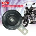 thumbnail image 1 of 12v Loud 105db Universal Electric Motorcycle Horn Motorbike Replacement Black, 1 of 11