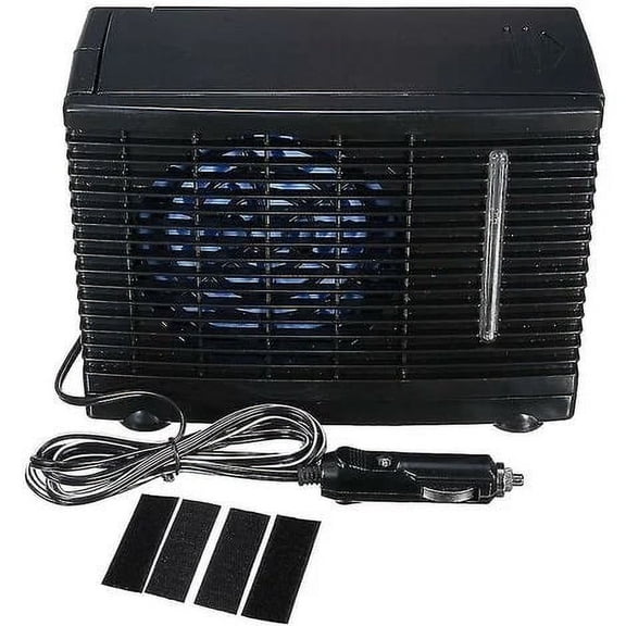12v Portable Car Air Conditioner Fan Water Ice Evaporative Cooler Mini with Cigarette Lighter Adapter