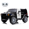 thumbnail image 1 of 12v7a 30w*2 Four-wheel drive leather seat one button start,forward and backward, high and low speed, music, front light, power display, two doors can open, 2.4G R/C, seat belt four wheel absorber, 1 of 16