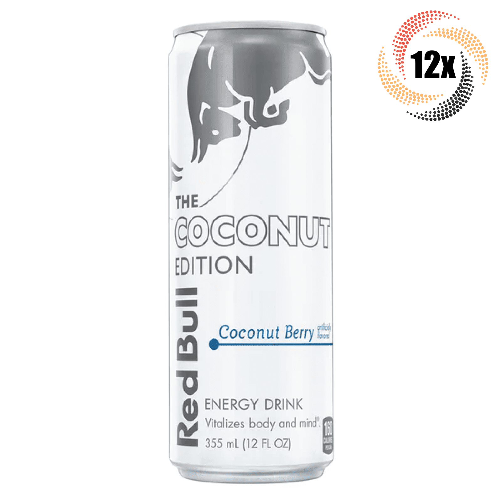 12x Cans Red Bull Coconut Berry Flavor Energy Drink 12oz Vitalizes Body & Mind!