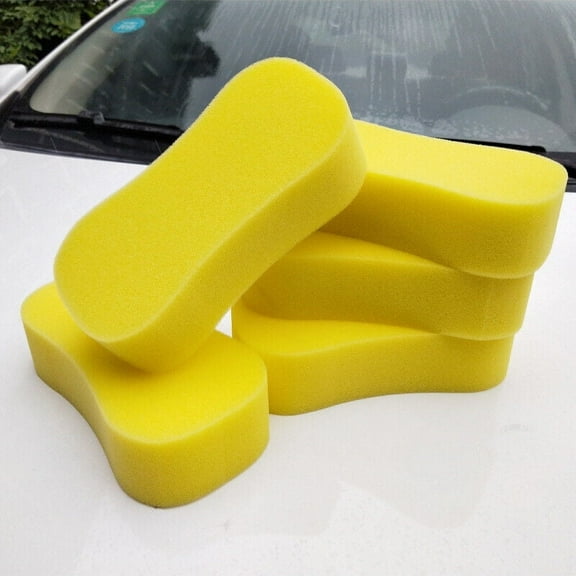 12x Jumbo Sponge Large Size Car Wash Washing Valeting Cleaner Sponge