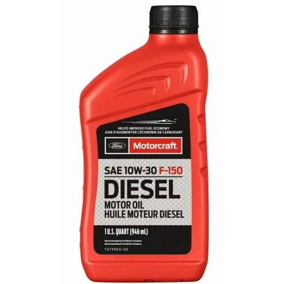 12x Motorcraft SAE 10W-30 Motor Diesel Oil for 2018+ F150 V6 3.0 Power Stroke