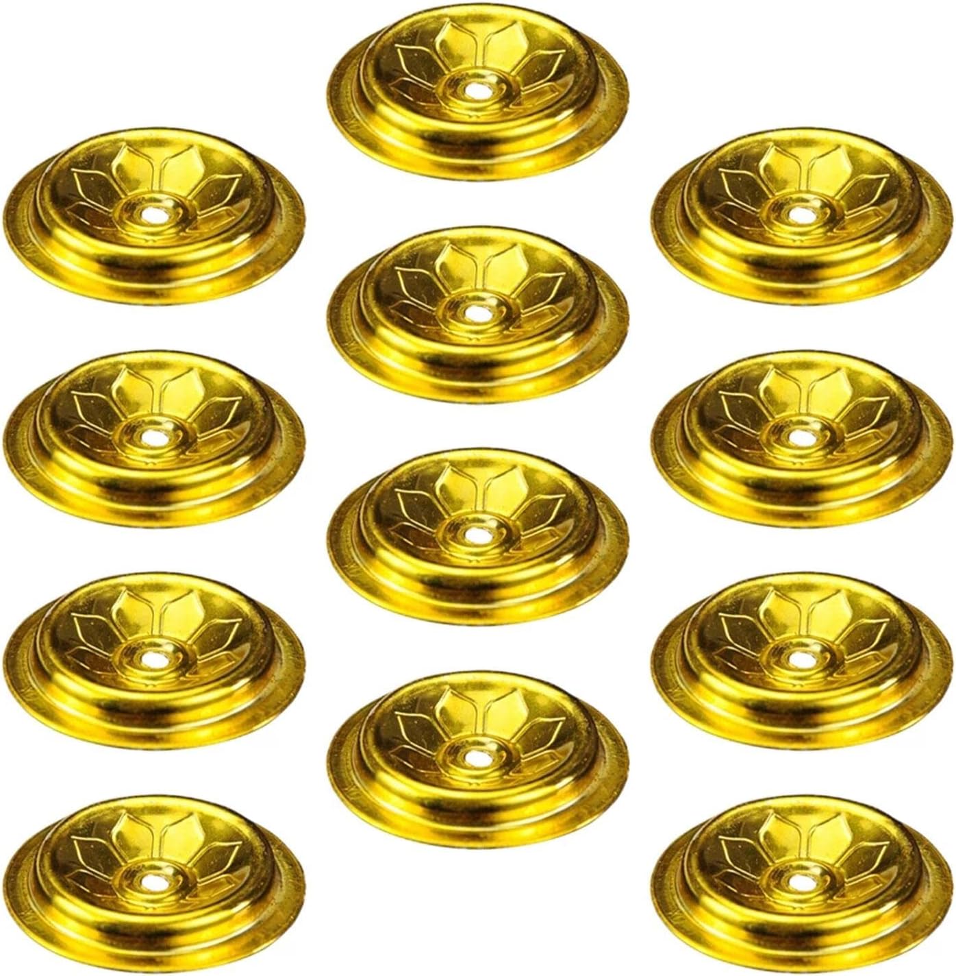 12x Oil Floating Candle Wick Holder, Candle Wick Centering Device