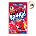 thumbnail image 1 of 12x Packets Kool-Aid Black Cherry Caffeine Free Soft Drink Mix | Fast Shipping |, 1 of 4