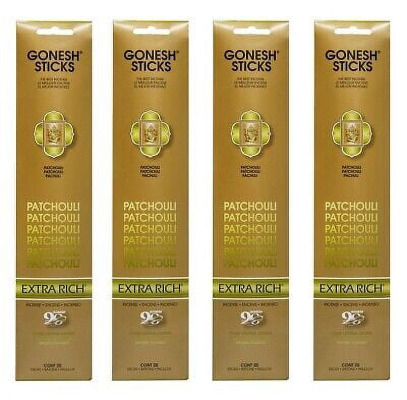 Gonesh Incense Sticks Extra Rich Collection - Number #12-5 Packs (100 Total