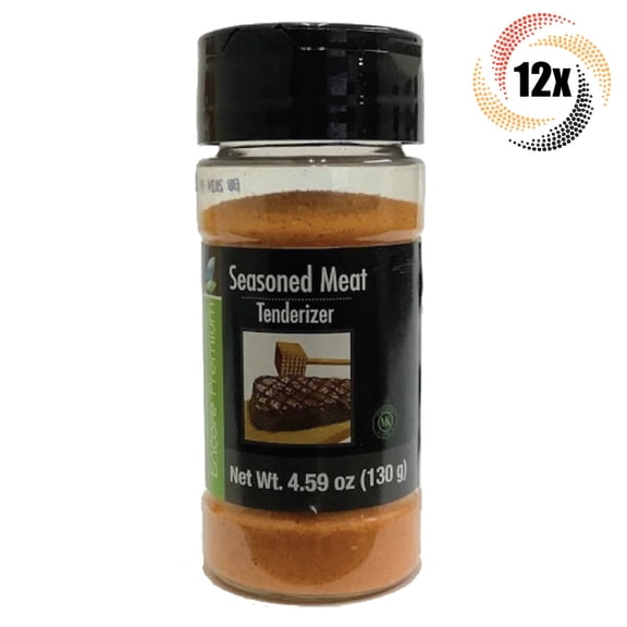 12x Shakers Encore Seasoned Meat Tenderizer Seasoning - 4.59oz!