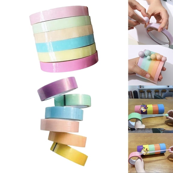 12x Sticky Ball Tapes Educational Toys Party Game Toy for Adults Kids 2.4cm