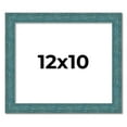 thumbnail image 1 of 12x10 Frame Blue Rustic Barnwood Solid Wood Picture Frame Width 1.25 Inches | Interior Depth 0.5, 1 of 8