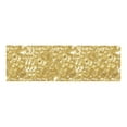 thumbnail image 1 of 12x108 Sequins Rectangle Cloth Wedding Decorations Golden, 1 of 6