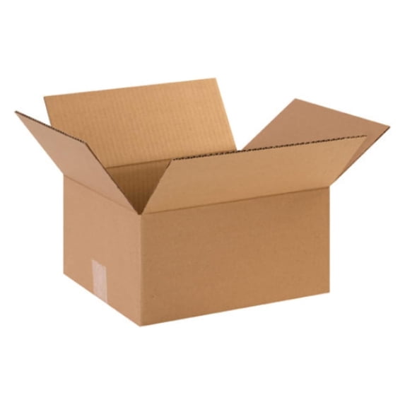 - 12x10x6 Pack of 100 Corrugated Cardboard Packing Shipping Mailing Moving Carton Boxes
