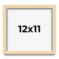 thumbnail image 1 of 12x11 Frame Beige Real Wood Picture Frame Width 0.75 inches | Interior Frame Depth 0.5 inches |, 1 of 8