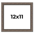 thumbnail image 1 of 12x11 Frame Silver Real Wood Picture Frame Width 1.25 Inches | Interior Frame Depth 0.5 Inches |, 1 of 8