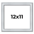 thumbnail image 1 of 12x11 Frame Sterling Silver Solid Wood Picture Frame | 1.25 Inch Moulding Width | 0.75 Inch, 1 of 8