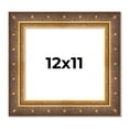 thumbnail image 1 of 12x11 Frame Vintage Gold Solid Wood Picture Frame | 2.5 Inch Moulding Width | Ornate Bronze Museo, 1 of 8