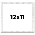 thumbnail image 1 of 12x11 Frame White Real Wood Picture Frame Width 0.75 inches | Interior Frame Depth 0.5 inches |, 1 of 8