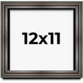 thumbnail image 1 of 12x11 Shadow Box Frame Brown Cherry | 2.625 Inches Deep Pine Wood Traditional Shadowbox Display, 1 of 8