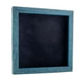 thumbnail image 1 of 12x12 Distressed Blue Shadowbox Frame - Interior Size 12x12 with 1" Usable Depth - Black Acid-Free Suede Backing, 1 of 5