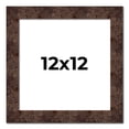 thumbnail image 1 of 12x12 Frame Brown Burl Real Wood Picture Frame Width 1.625 Inches | Interior Frame Depth 0.5 Inches, 1 of 8