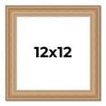 thumbnail image 1 of 12x12 Frame Charleston Honey Brown Solid Wood Picture Frame Width 1.75 Inches | Interior Depth 0.5, 1 of 8