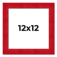 thumbnail image 1 of 12x12 Frame Red Burl Solid Wood Picture Frame Width 1.75 Inches | Interior Frame Depth 0.5 Inches |, 1 of 8