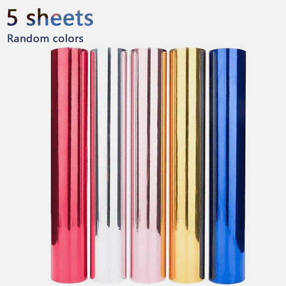 12x12 Inch Holographic Chrome Adhesive Vinyl Sheets for Cricut - Permanent adhesive Craft Vinyl for Decals, Stickers, DIY Crafts.