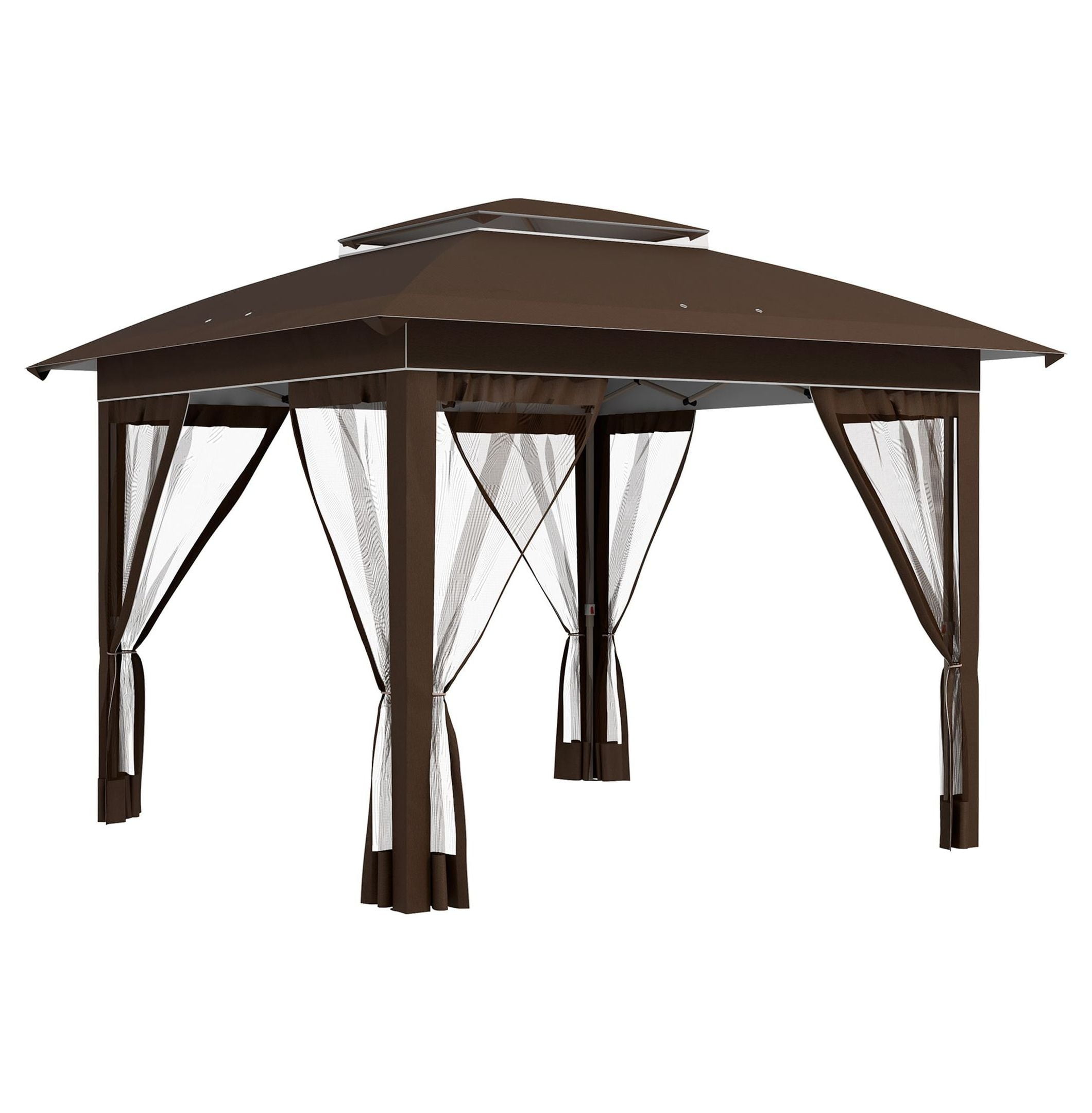 Pop Up Hampton Bay Gazebo 12x12 HOTEEL 12x12 Gazebo Outdoor Pop-up