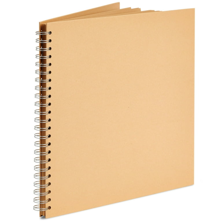 12x12 Scrapbook Album Hardcover (Blank), Kraft Paper Material