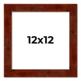 thumbnail image 1 of 12x12 Walnut Brown Veneer Real Wood Picture Frame Width 1.75 inches | Interior Frame Depth 0.5, 1 of 8