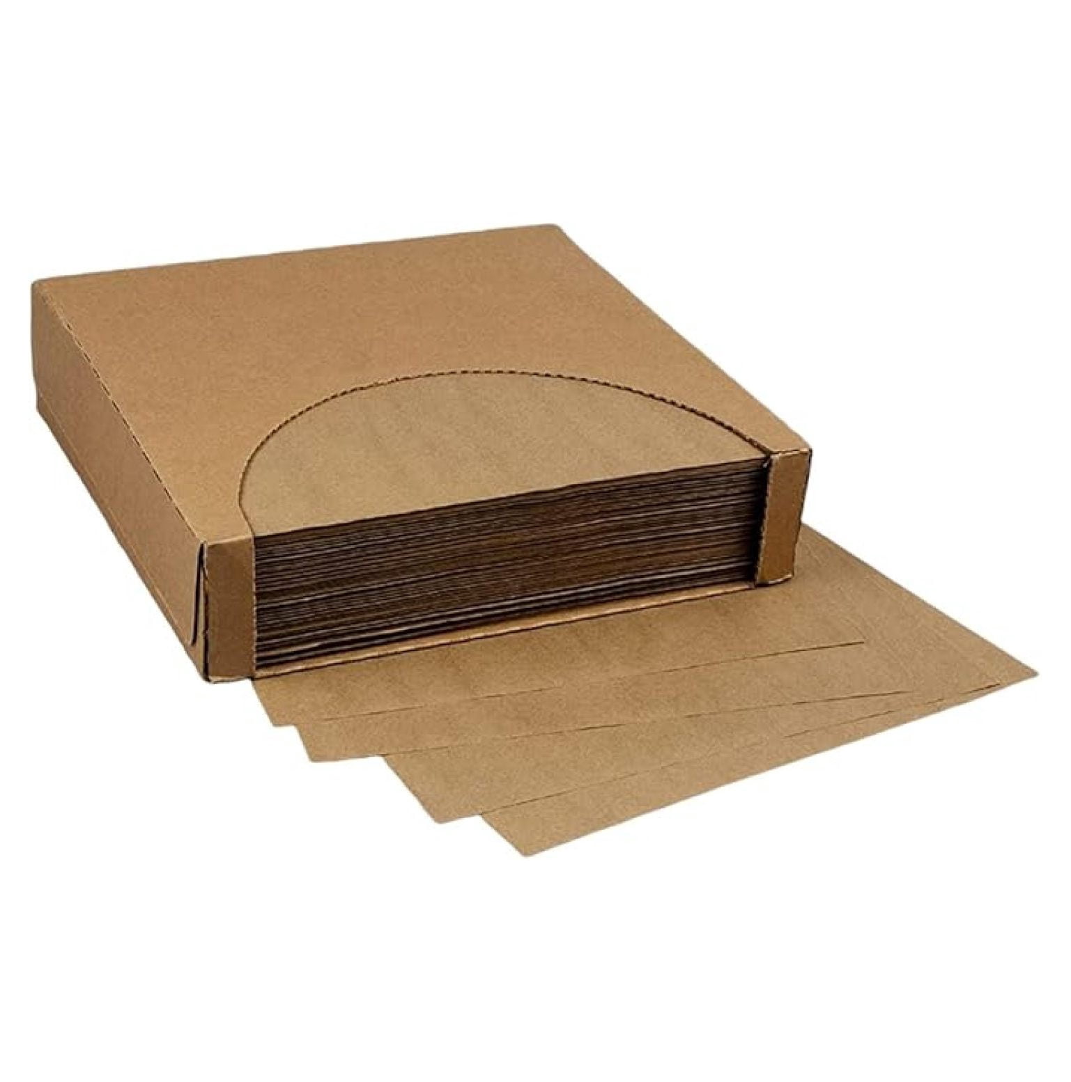 12x12 Waxed Paper Wrap or Basket Liner Sheet, NATURAL , 1000 Sheets Per Box, 7B4-NK