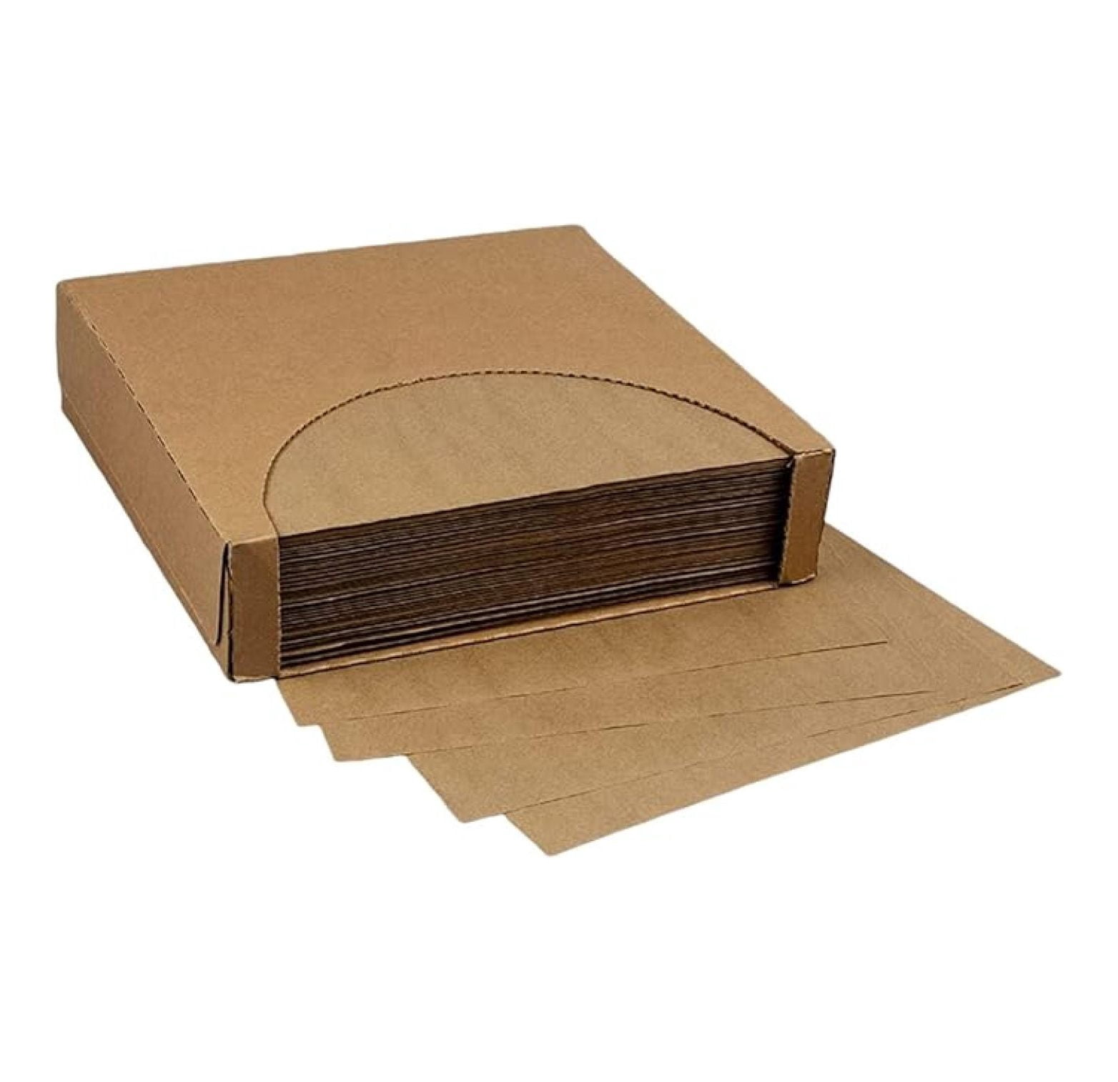 12x12 Waxed Paper Wrap or Basket Liner Sheet, NATURAL , 1000 Sheets Per Box, 7B4-NK
