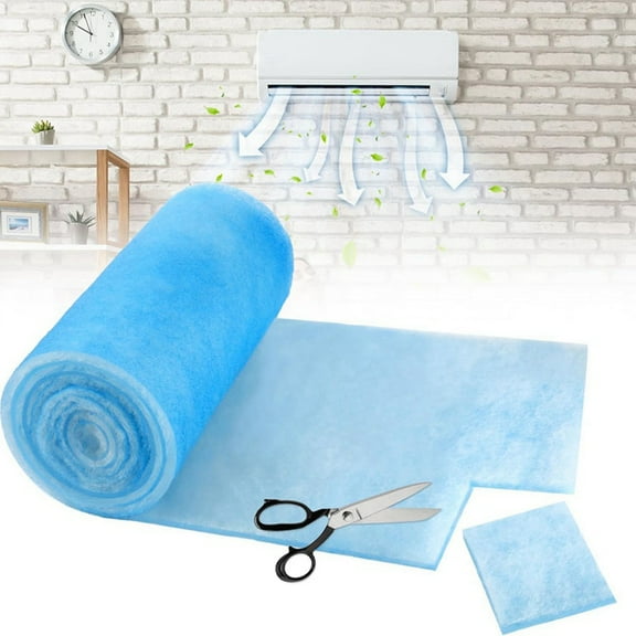 12x120 Inch MERV 6 Reusable Air Vent Filter Cut to Size Electrostatic Floor Washable Replacement