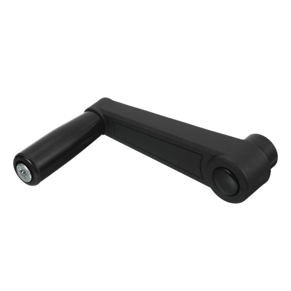 12x126mm (Dia x L) Revolving Handwheel Machine Handle Lathe Grip, Round Hole