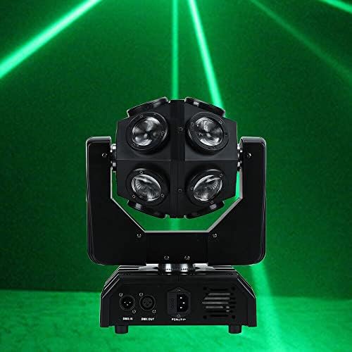 12x12W 4 in 1 RGBW Moving Head Stage Light Party Ball-Shape LED Disco Party Light DJ Lighting DMX for Bar Club Concert Wedding$$Music