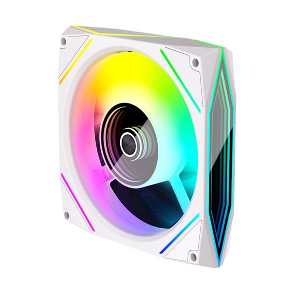 12x12cm Silents PC Cooling Fan High Airflow ARGB Lighting Effects PWM Control Wide Compatibility Efficient Heat Dissipation