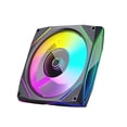 thumbnail image 1 of 12x12cm Universals Computer Fan Addressable ARGB Asynchronous Light Silents PWM Technology Mirroring Finish, 1 of 20