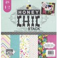 thumbnail image 1 of Paper Stack 12"X12" 48/Pkg-Honey Chic, Pk 1, Diecuts With A View, 1 of 2